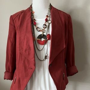 White/Black Jacket